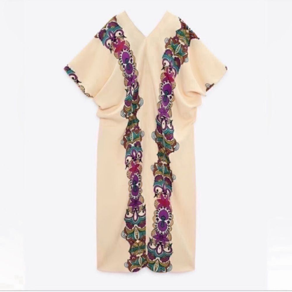 ZARA PRINTED TUNIC Tan/Green
DRESS(Size Small) - Picture 7 of 7